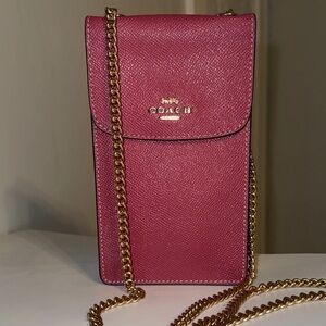 Coach North South Phone Crossbody Bag